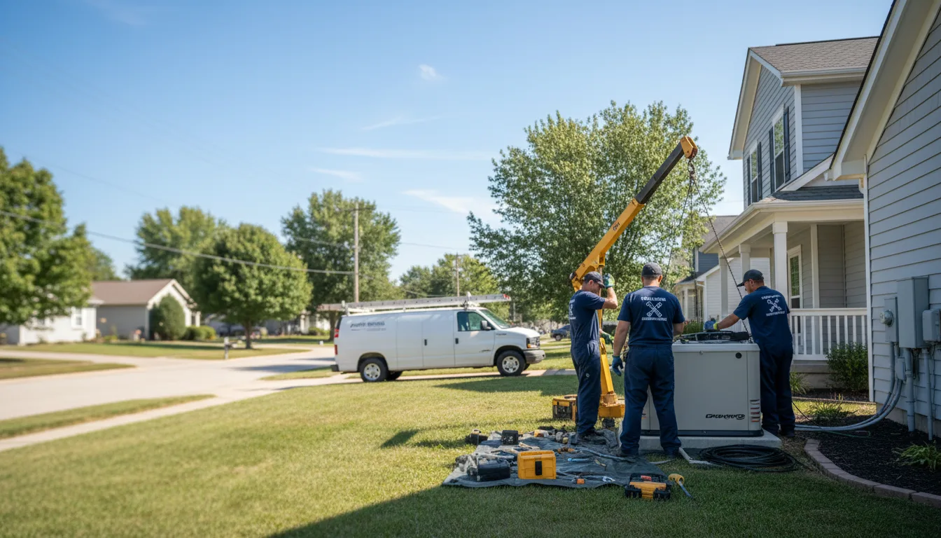 Generator Installation in Plymouth, IL near me